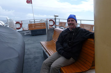 On a cruise off the west coast of Vancouver Island