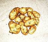 New spuds for tonights dinner